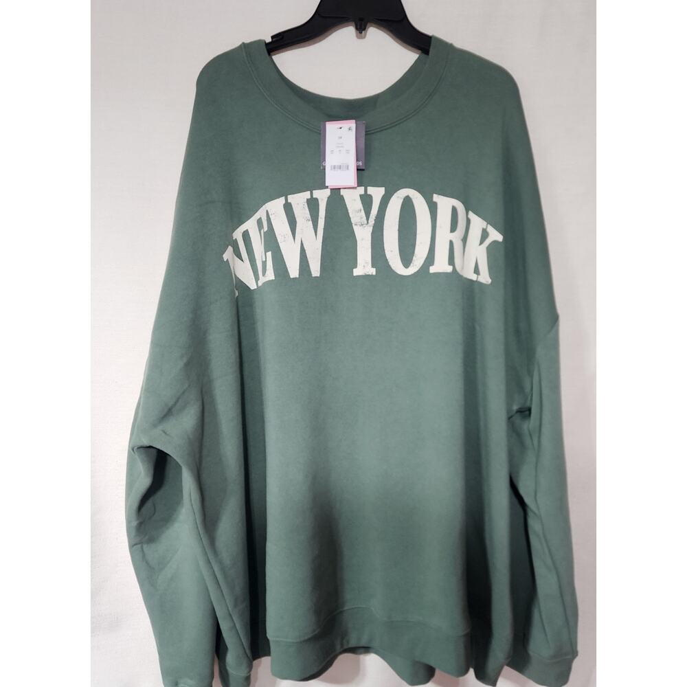 New York sweatshirt Men's size 3X Grayson/threads Faded